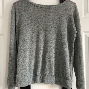 Grey Simple Sweater